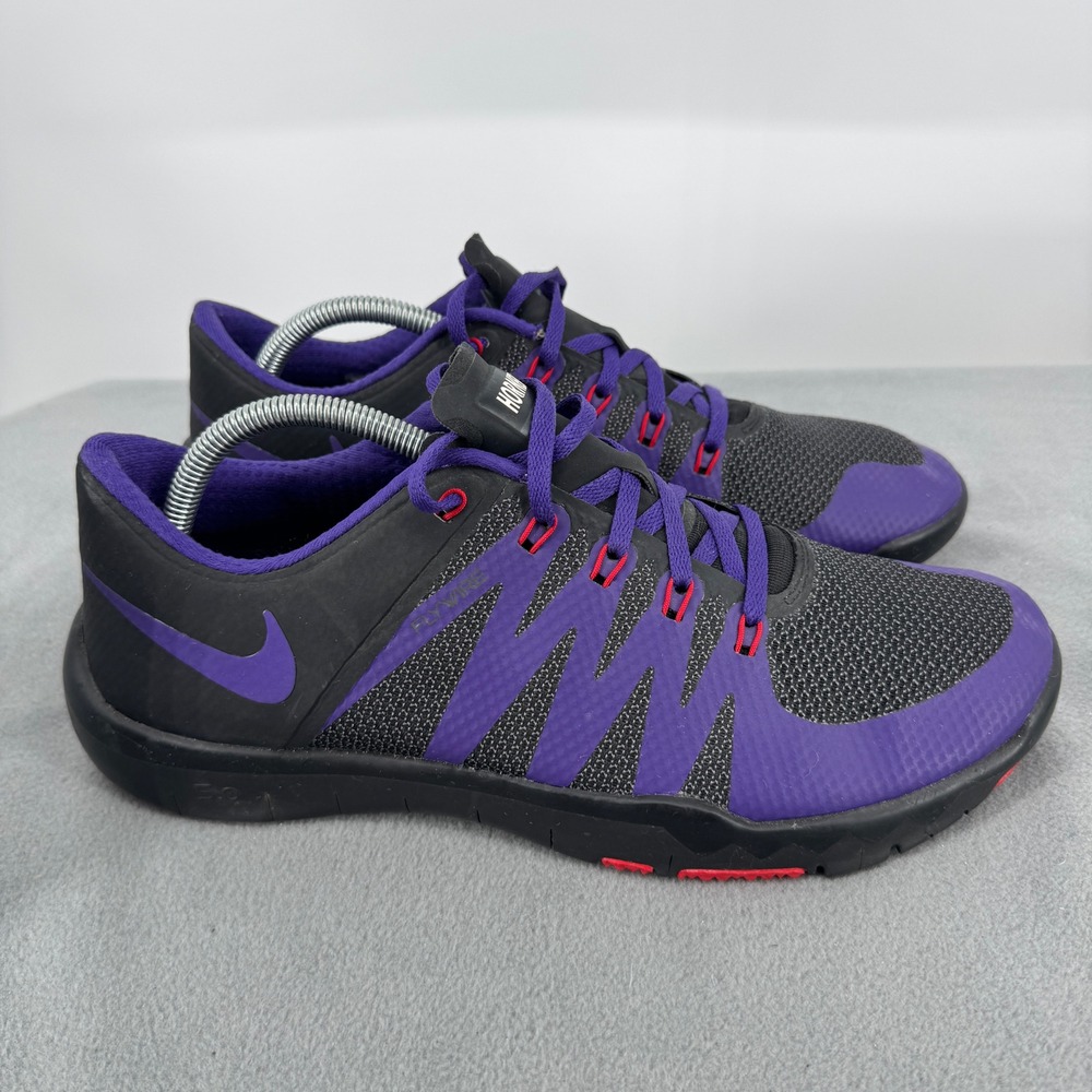 Nike Free 5.0 TR NikeID TCU Horned Frogs Mens 10 Purple 803218-991